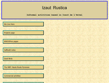 Tablet Screenshot of informal.izaut-rustica.com
